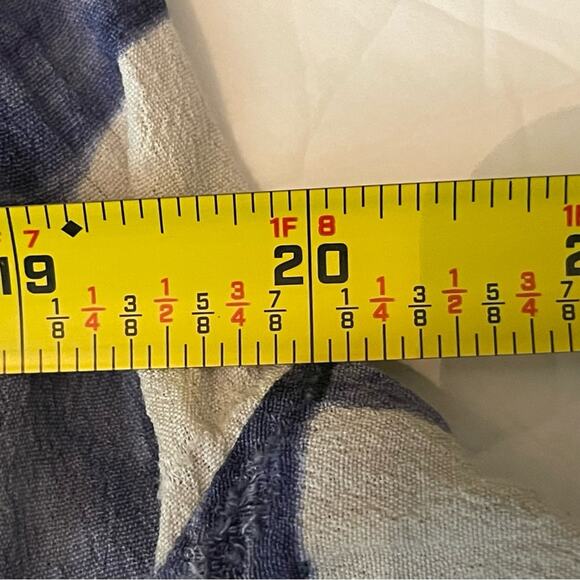 Anthropologie Maeve Blue And White Plaid Cottage Boho Chic Dress NWOT Size M - Picture 11 of 13